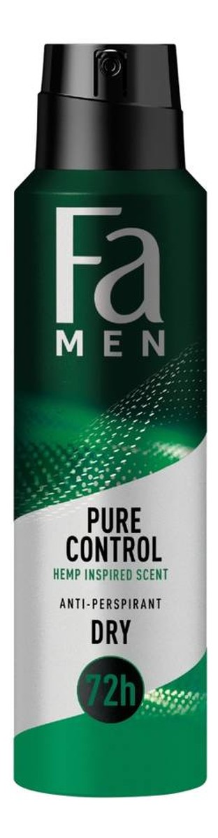 Men pure control hemp anti-perspirant antyperspirant w sprayu dla mężczyzn