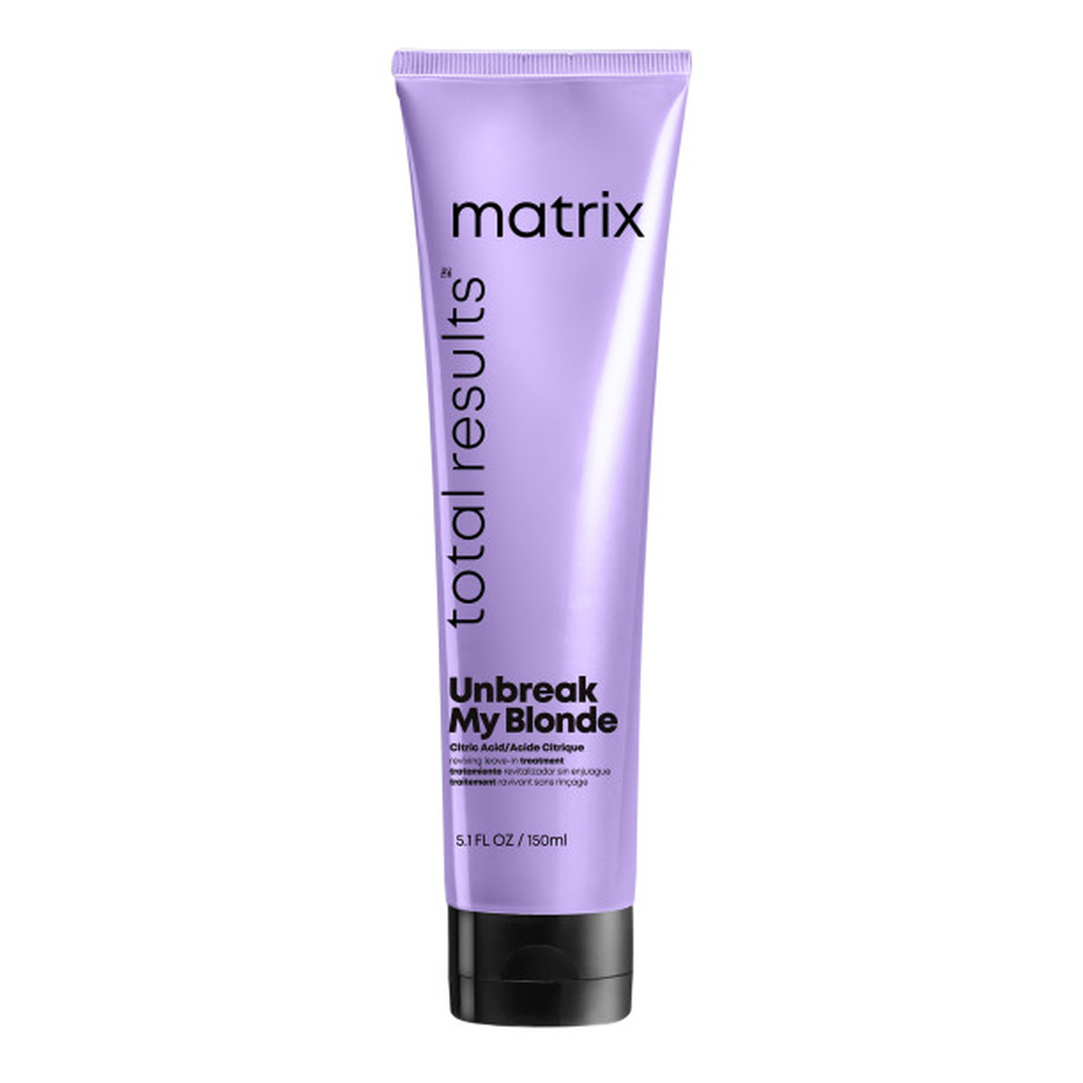 Matrix Total results unbreak my blonde kuracja wzmacniająca bez spłukiwania do włosów osłabionych rozjaśnianiem 150ml
