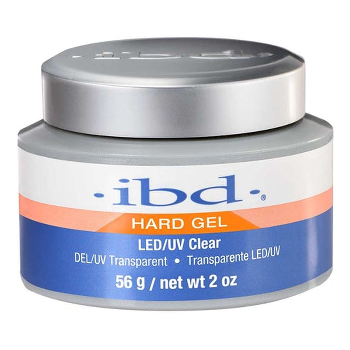 IBD Hard Gel LED/UV Clear żel budujący Transparent 56g