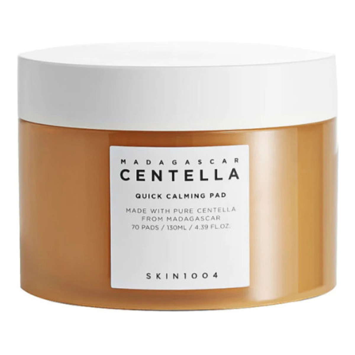 Skin1004 Madagascar Centella Quick Calming Pad odświeżające płatki z ekstraktem z wąkroty azjatyckiej 70szt. 130ml
