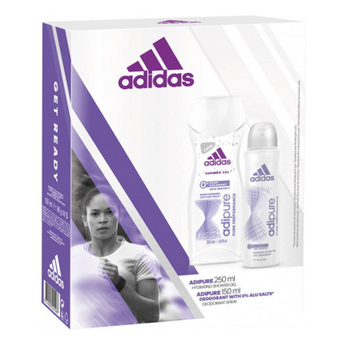 Adidas AdiPure zestaw prezentowy damski 250ml