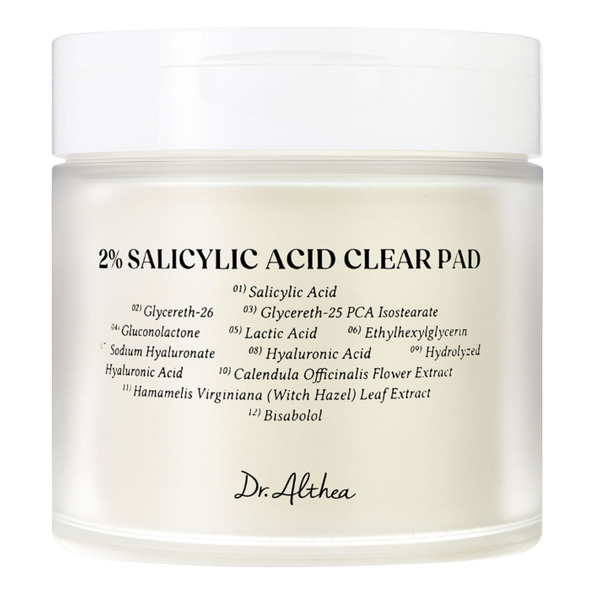 Dr. Althea 2% Salicylic Acid Clear Pad tonizujące płatki do twarzy z kwasem salicylowym