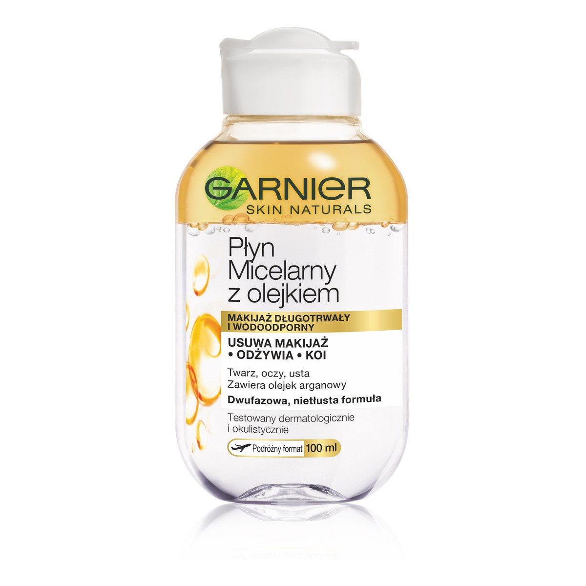 Garnier Skin Naturals Płyn micelarny z olejkiem dwufazowy 100ml