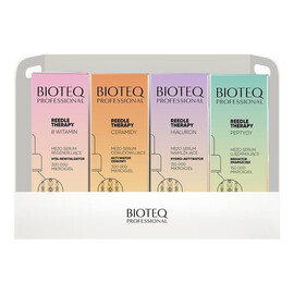 Zestaw 4x 30ml Serum do twarzy z mikroigłami Ceramidy Peptydy Hialuron Witaminy