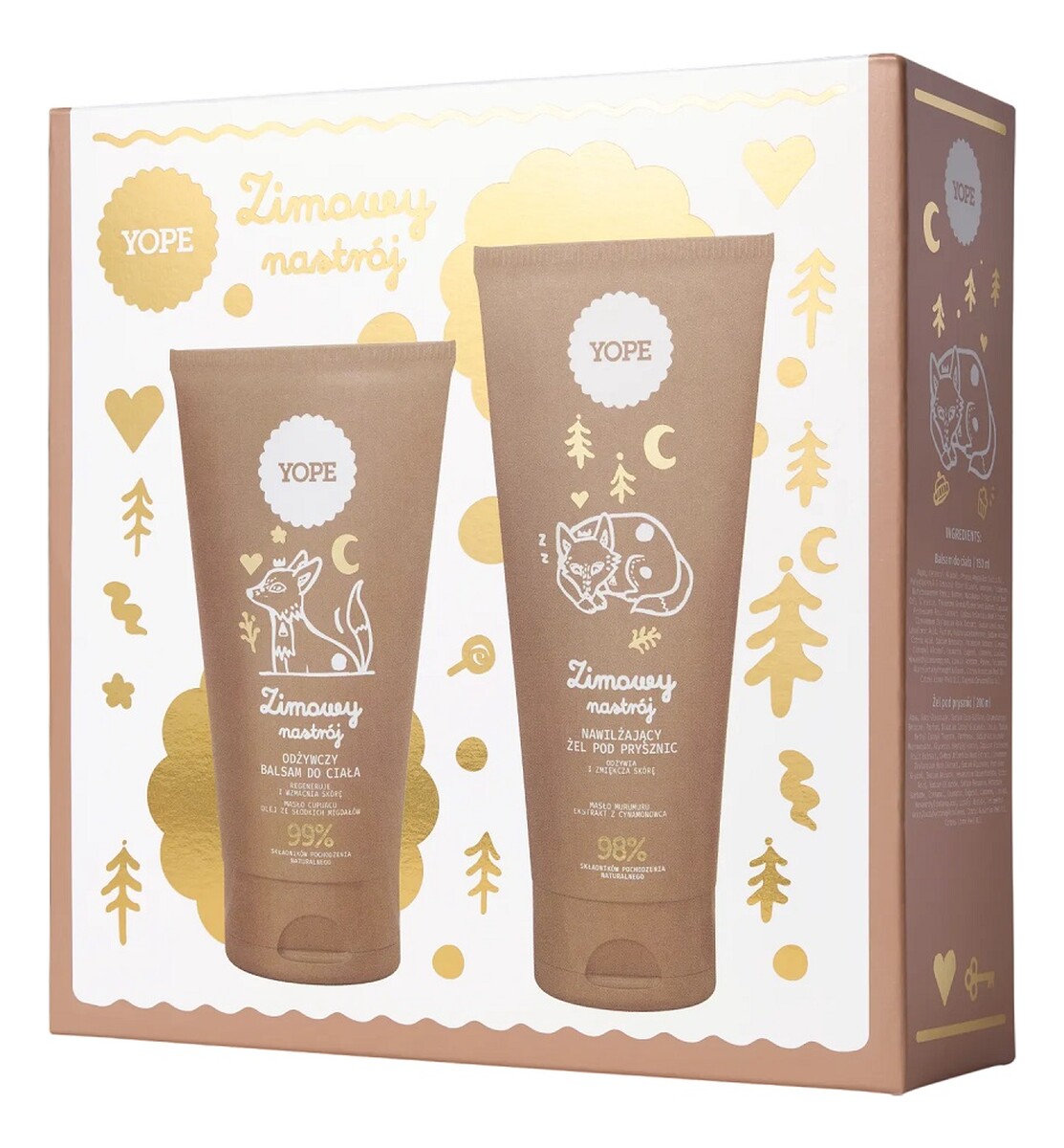 Zestaw żel pod prysznic 200ml + balsam do ciała 150ml