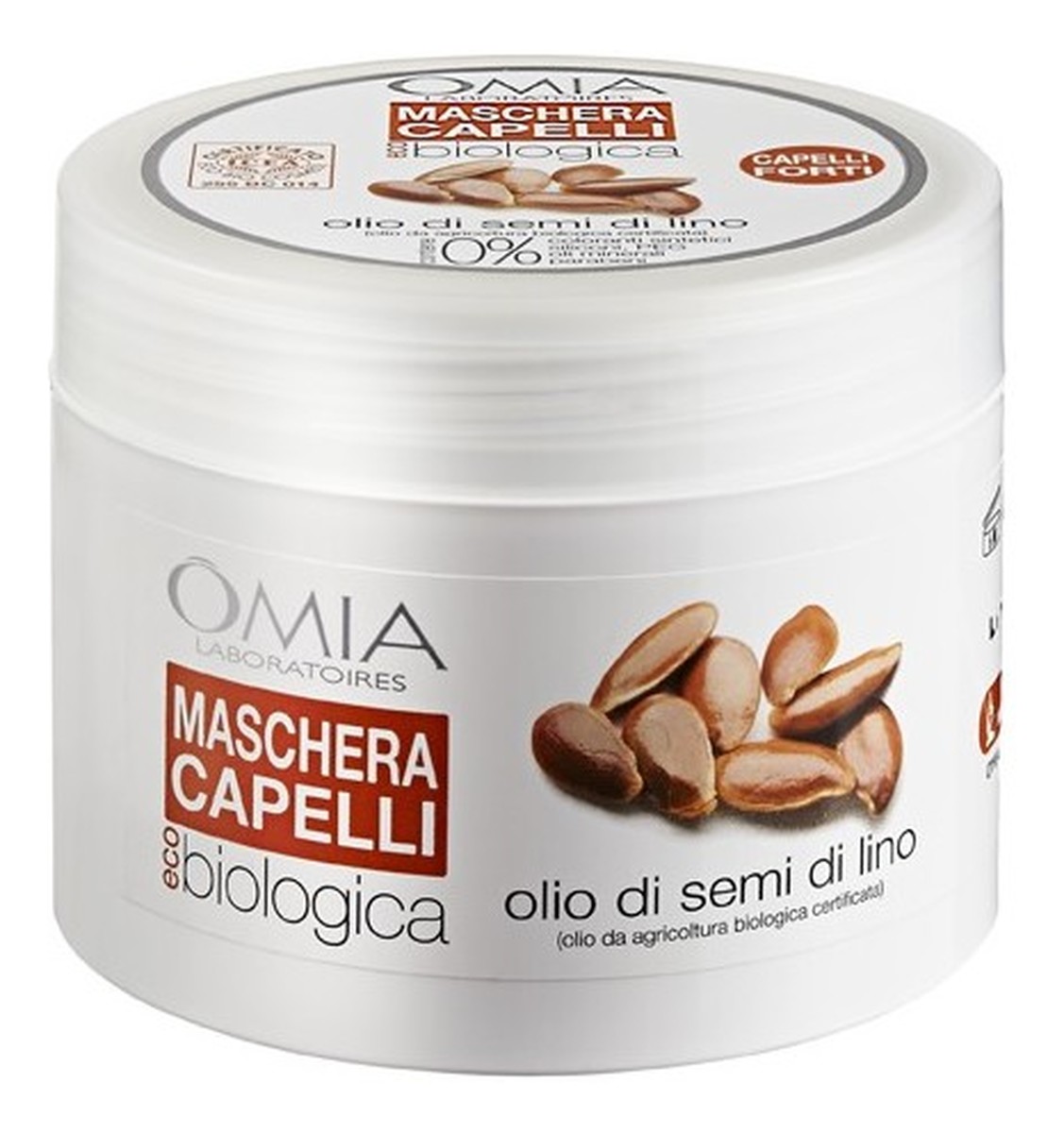 Maska do Włosów z Olejkiem z Siemienia Lnianego