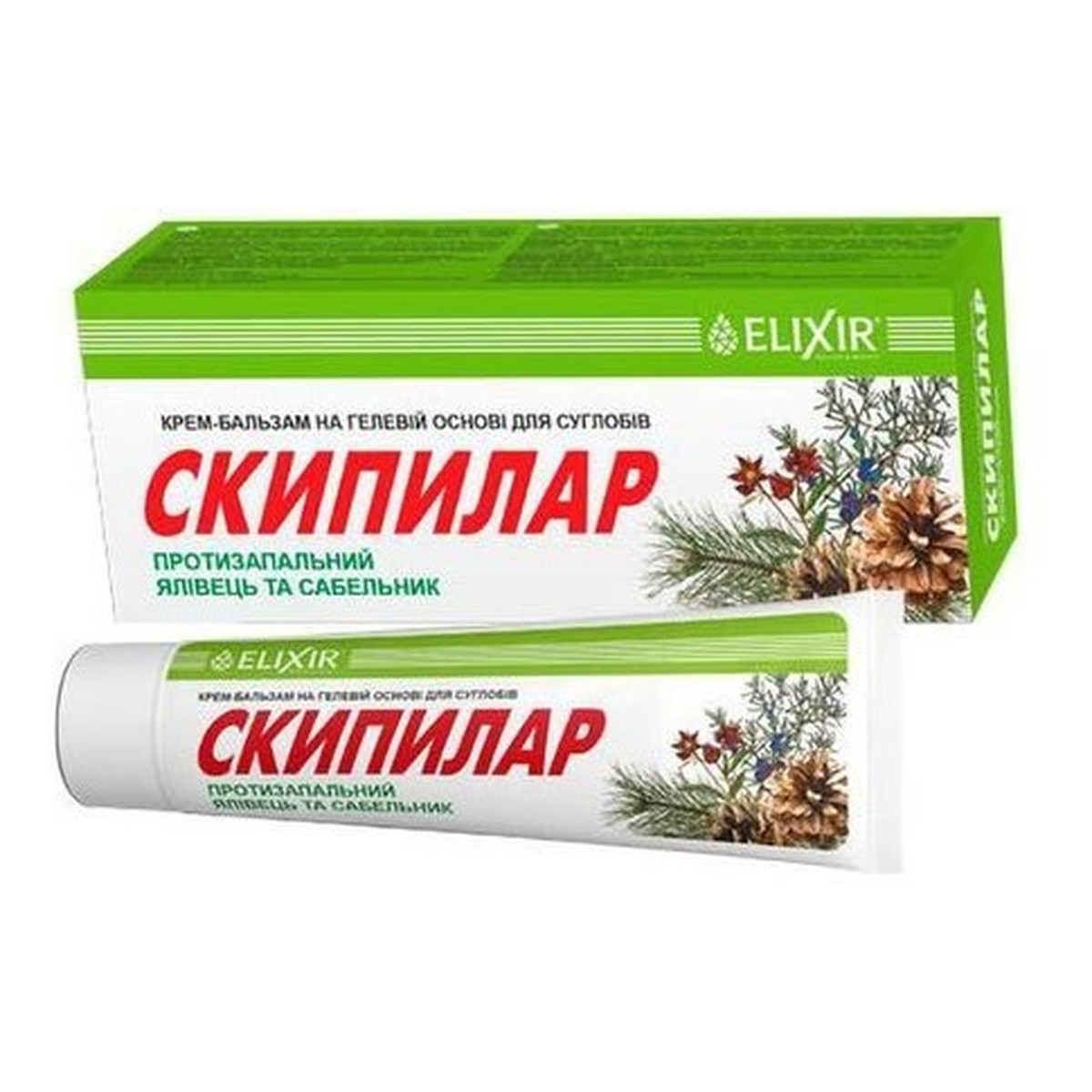 Elixir Krem-balsam na stawy z jałowcem i pięciornikiem skipilar 75ml