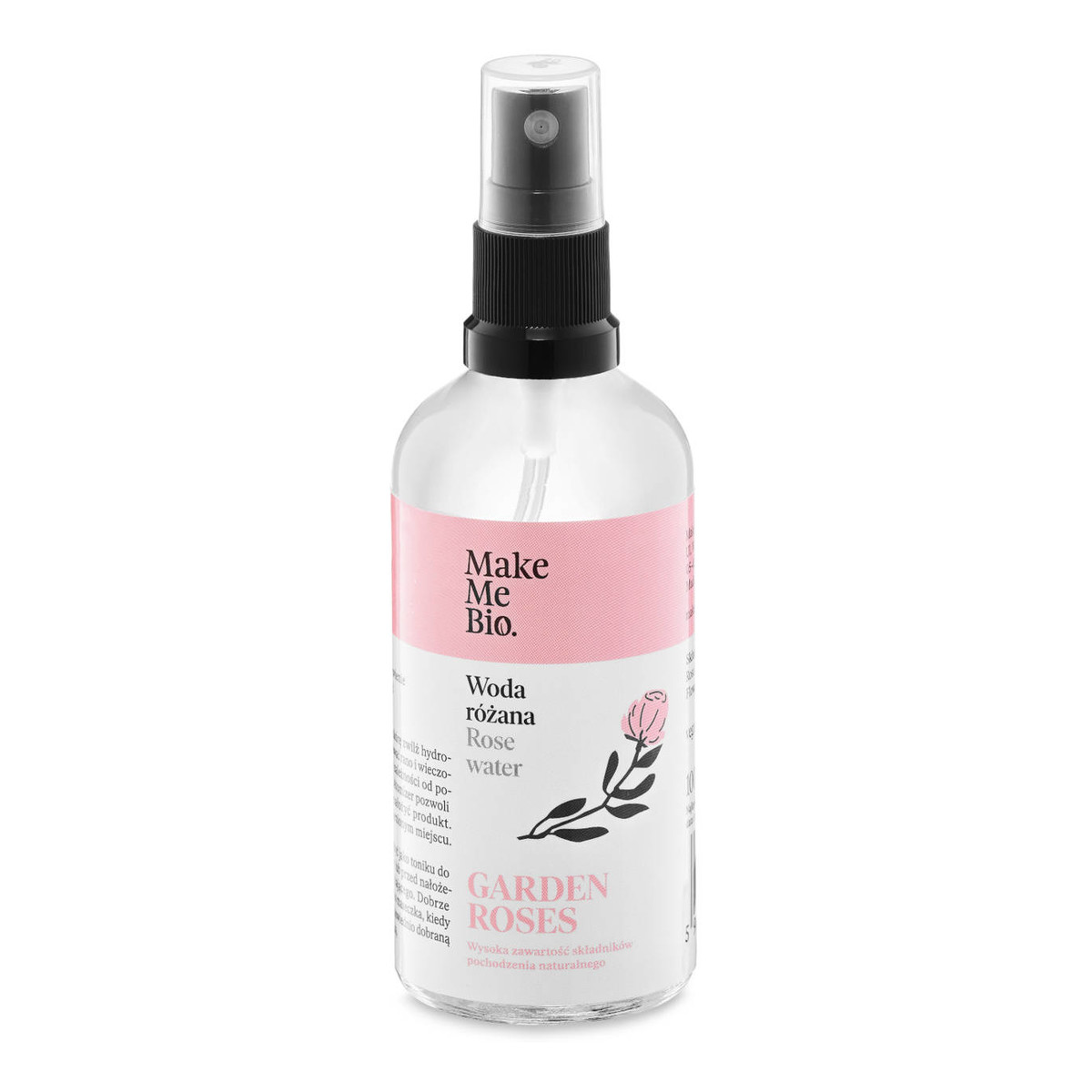 Make Me Bio Garden Roses Woda Różana w szklanej butelce 100ml