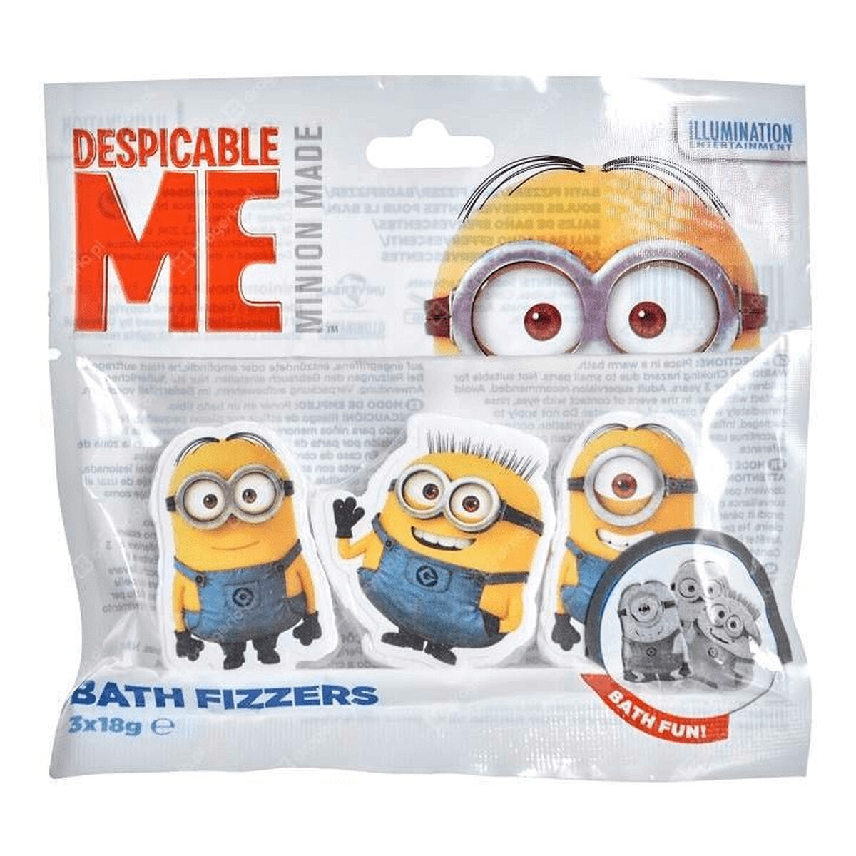Corsair Despicable Me Minion Bath Fizzers kostki do kąpieli