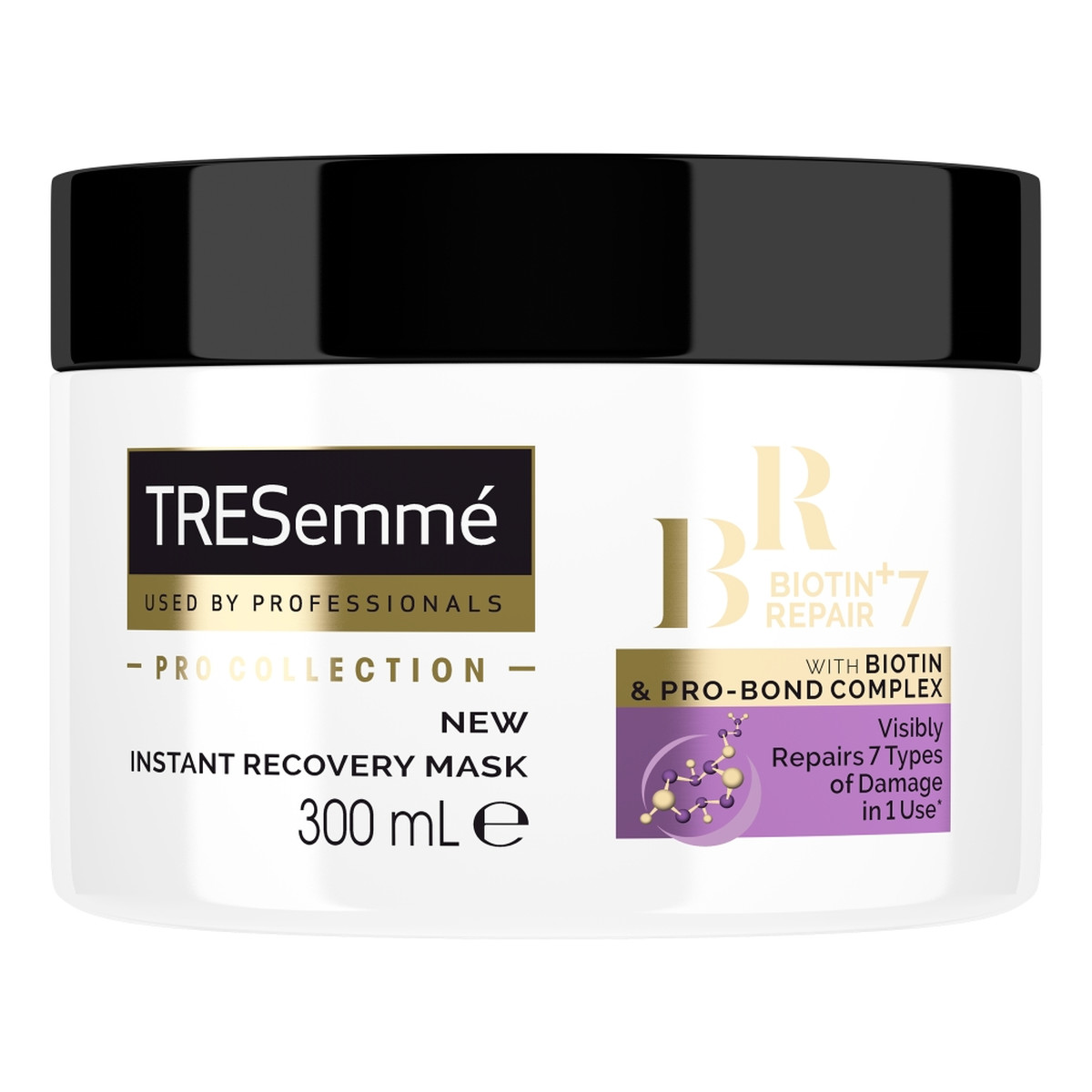 TRESemme Biotin + Repair 7 Instant Recover Mask Maska Do Włosów Suchych I Zniszczonych Z Biotyną I Kompleksem Pro-Bond 300ml
