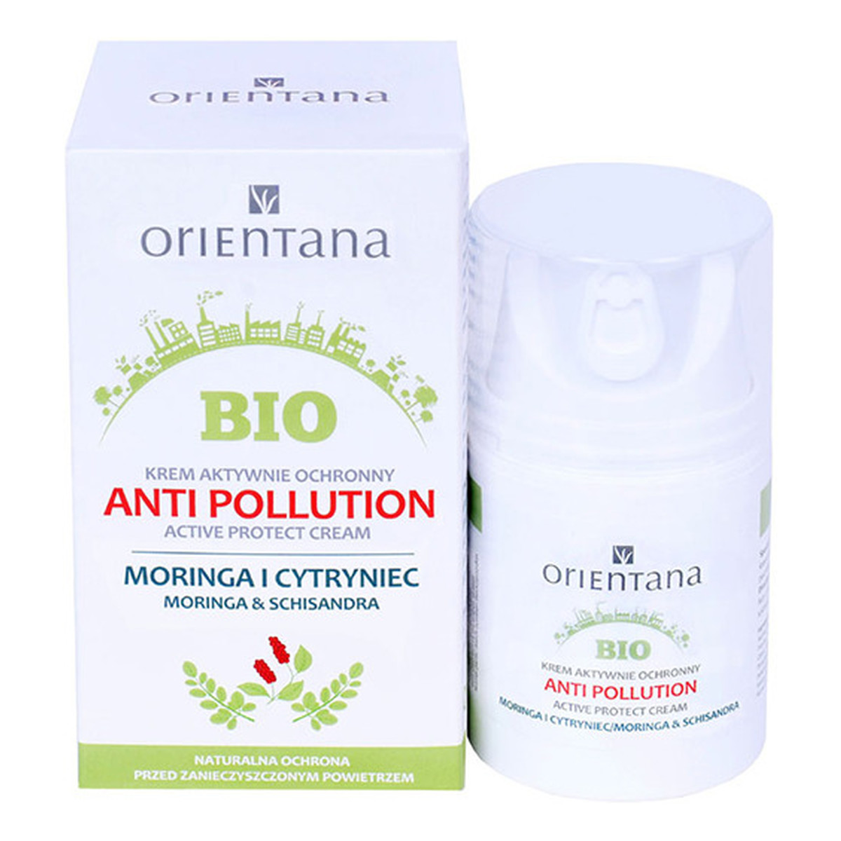 Orientana Bio Anti Pollution krem aktywnie ochronny antysmogowy 50ml