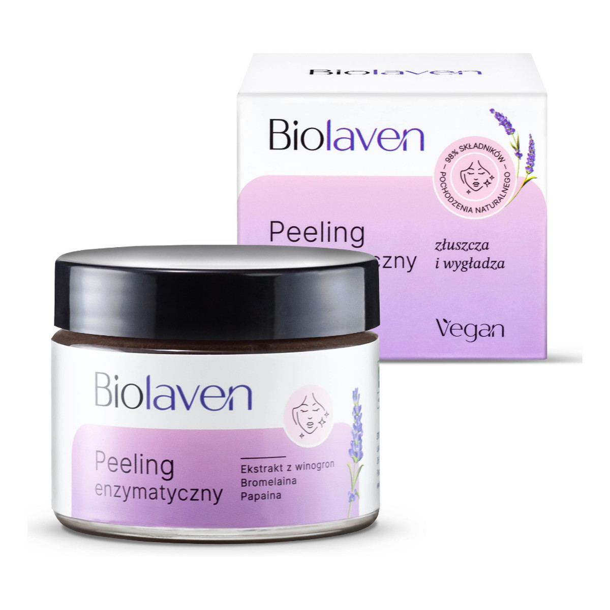 Biolaven Peeling enzymatyczny do twarzy 45ml