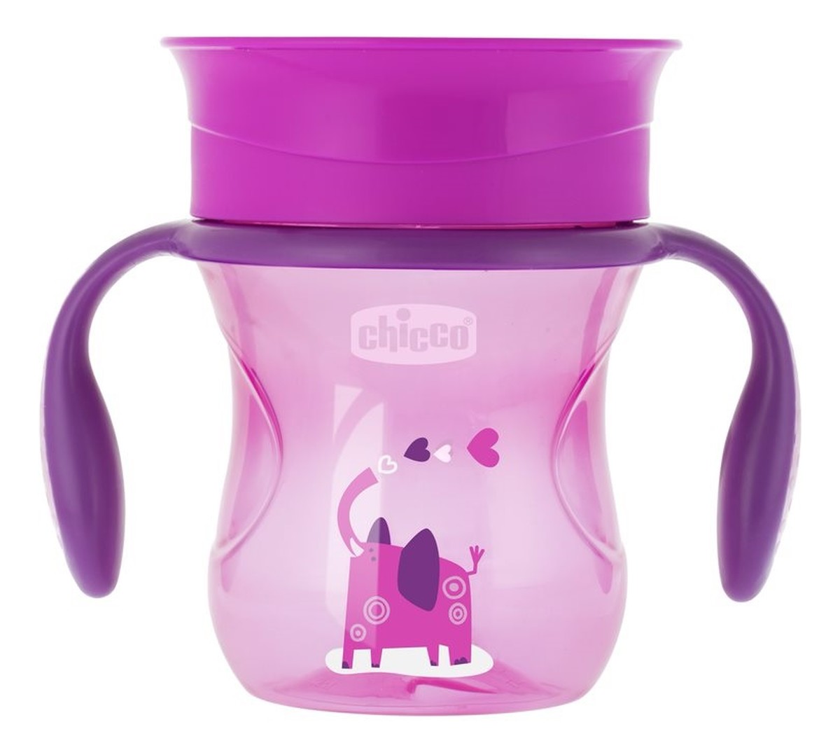 Perfect cup 360° kubek do nauki samodzielnego picia 12m+ girl