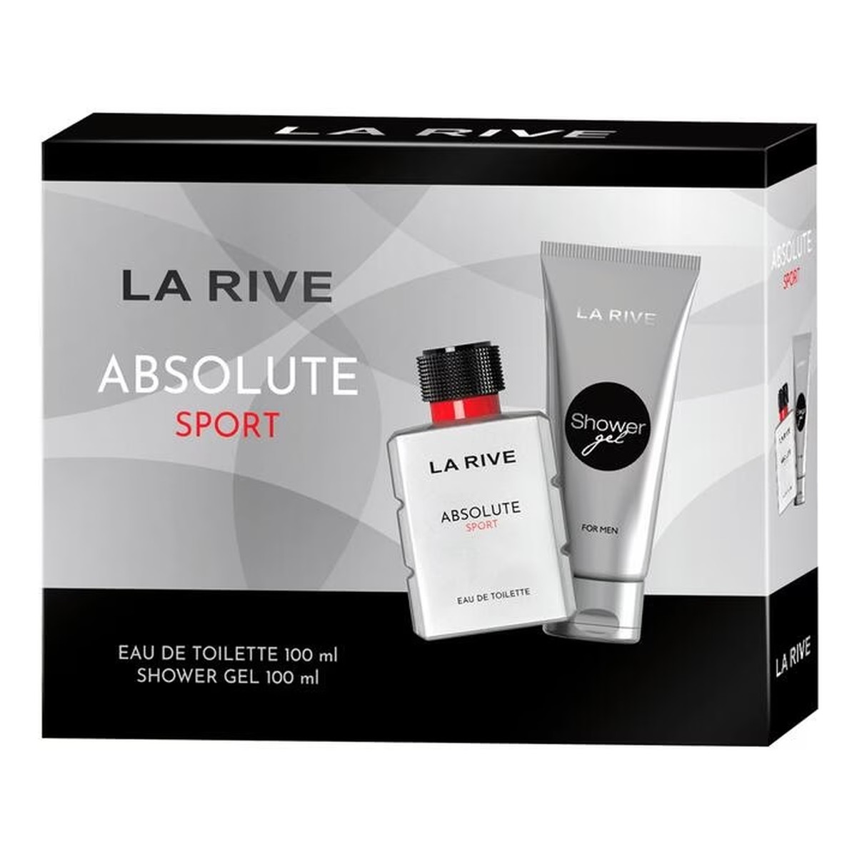 La Rive Absolute Sport Men Zestaw woda toaletowa spray 100ml + żel pod prysznic 100ml