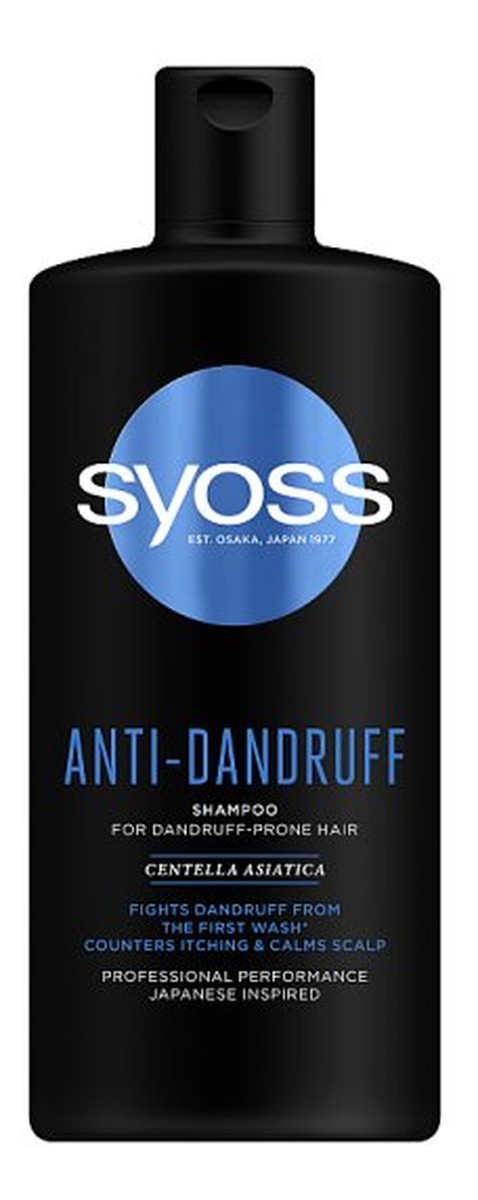 Anti-dandruff shampoo przeciwłupieżowy szampon do włosów