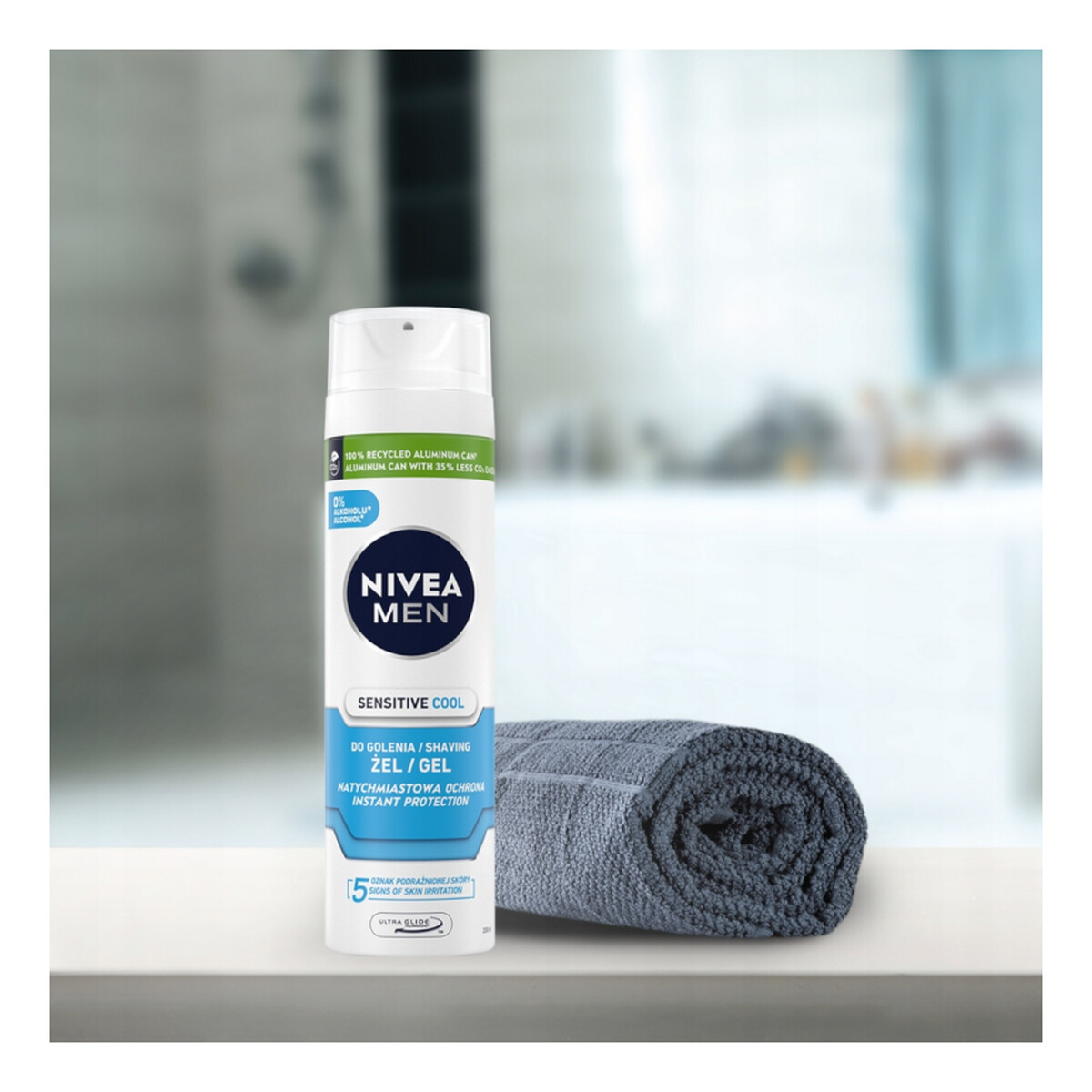 Nivea Sensitive Cool Żel do golenia 200ml