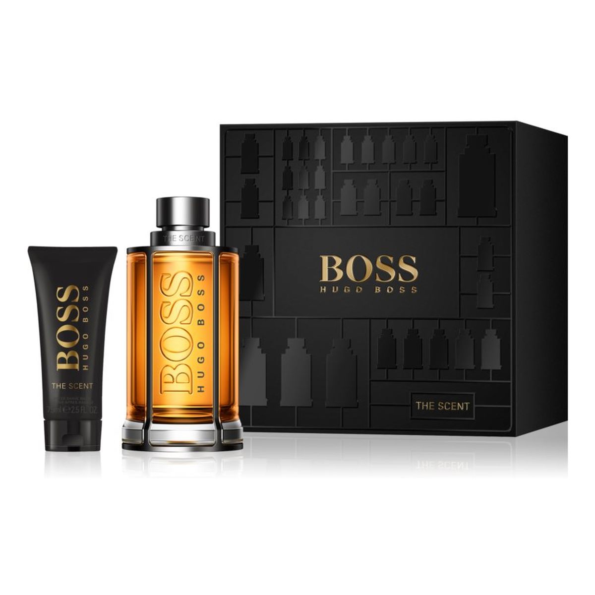 Hugo Boss Boss The Scent For Man Zestaw woda toaletowa spray 200ml + balsam po goleniu 75ml