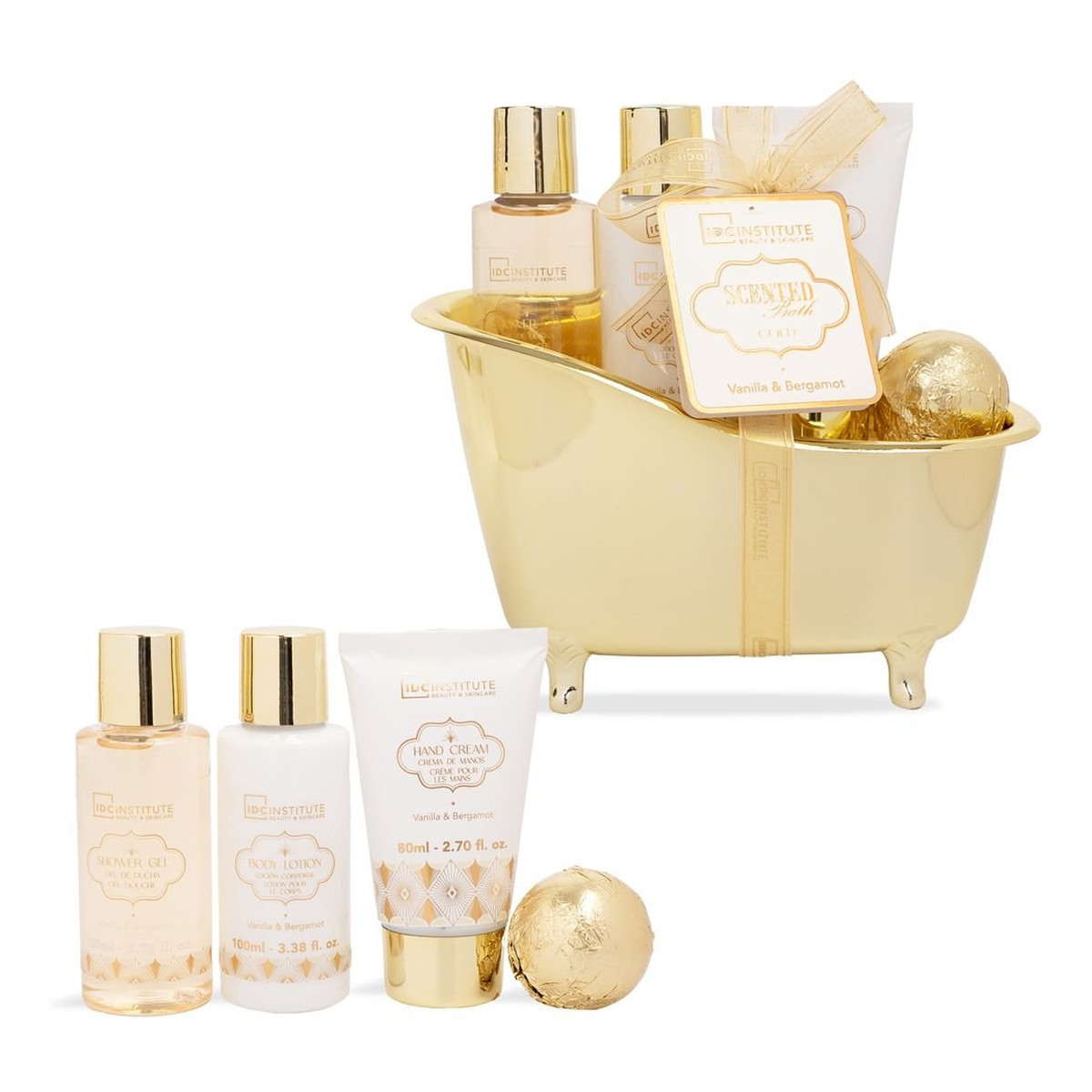IDC zestaw Gold bathtub 4 szt