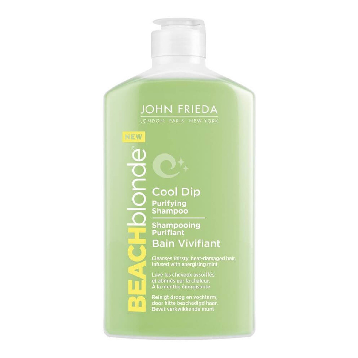 John Frieda Beach Blonde szampon do włosów z orzeźwiającą miętą 250ml