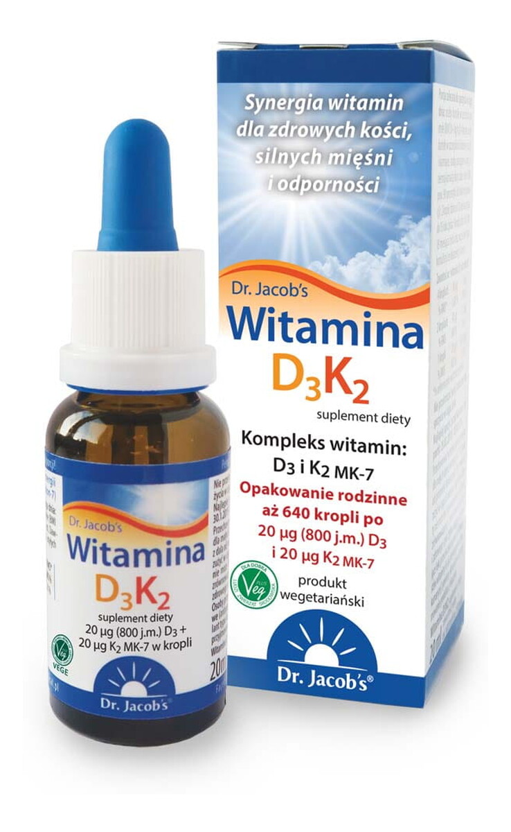 Witamina D3 K2 Suplement diety