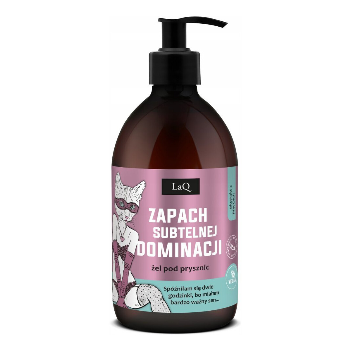 Laq Zapach Subtelnej Dominacji żel pod prysznic Piwonia 500ml