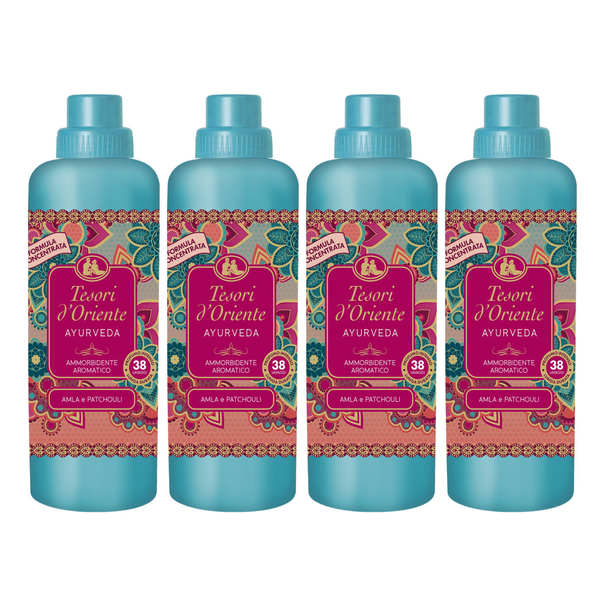 Tesori d'Oriente Ayurveda Koncentrat do płukania Ajurweda 38prań 4x760ml