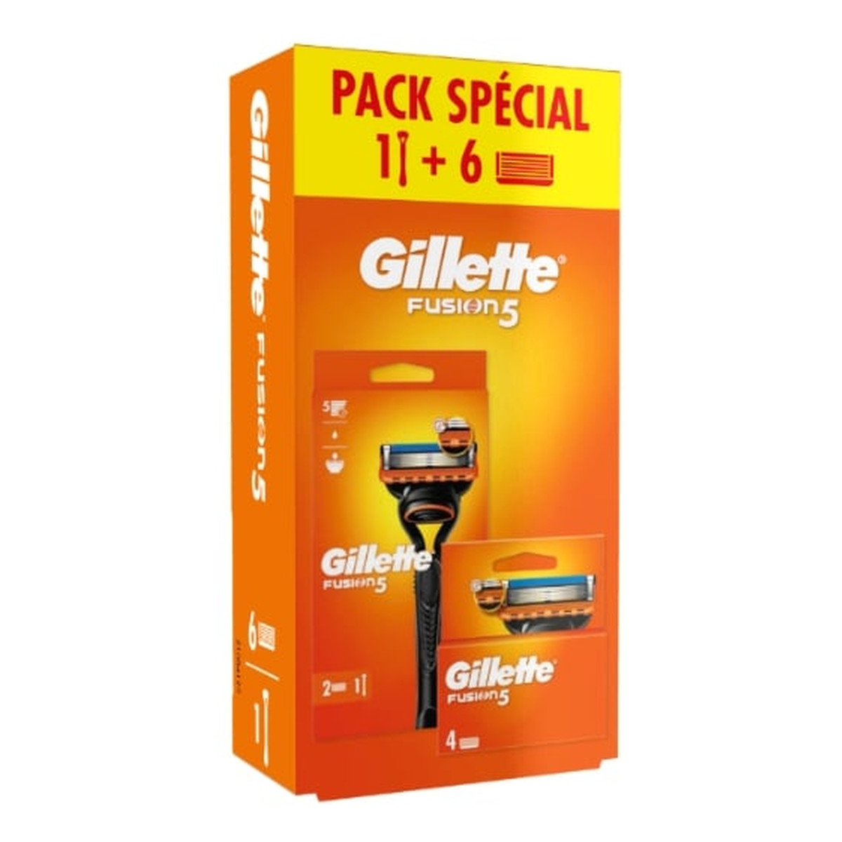 Gillette Fusion5 Maszynka do golenia z wkładami