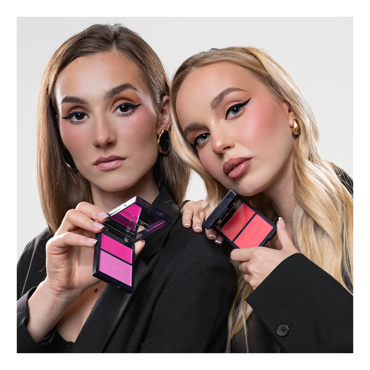 Claresa Duo Palette Kremowo-Pudrowa Paleta Do Konturowania 8.5g