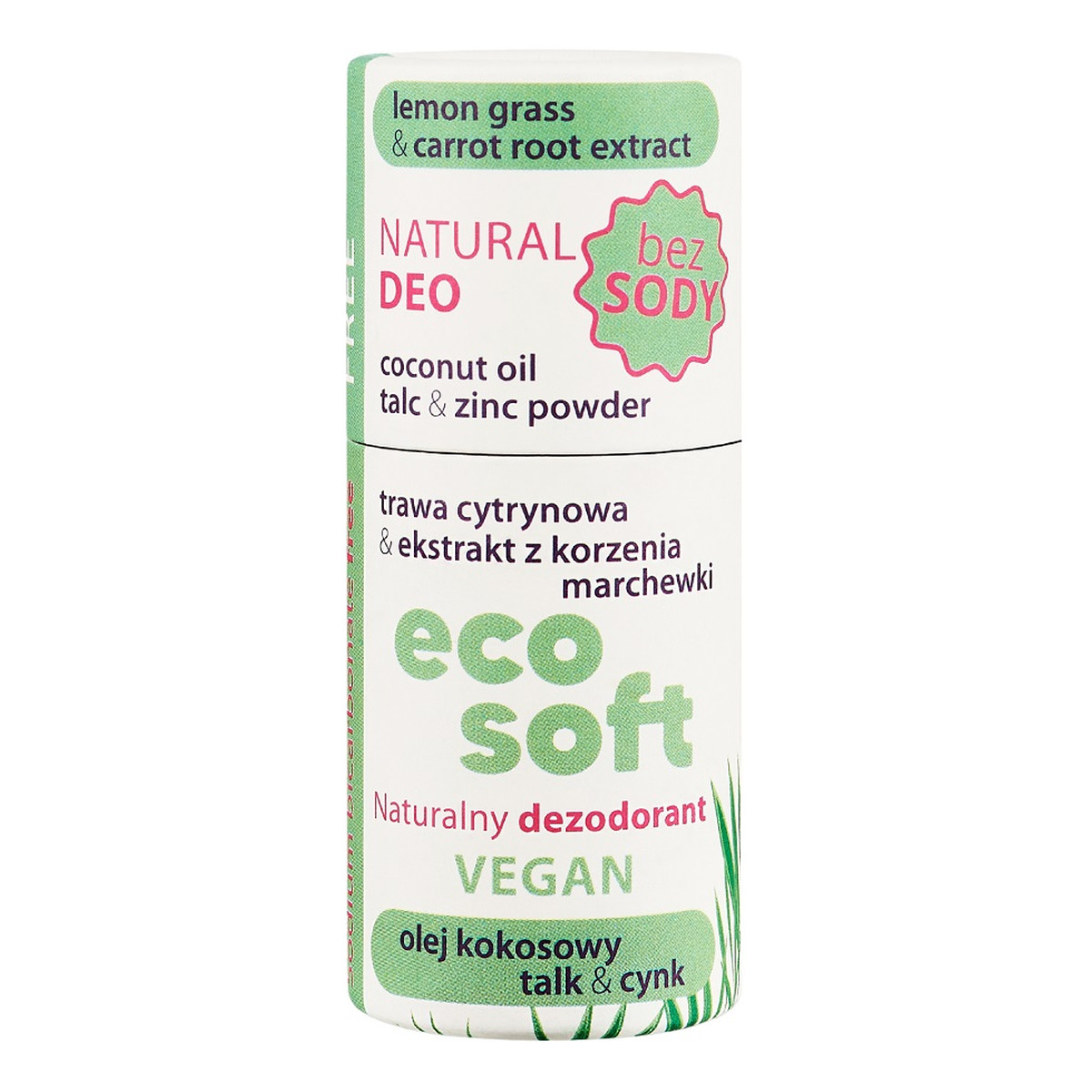 Ecosoft Natural Deo naturalny Dezodorant bez sody sensitive 40g