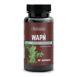 Wapń suplement diety 60 kapsułek