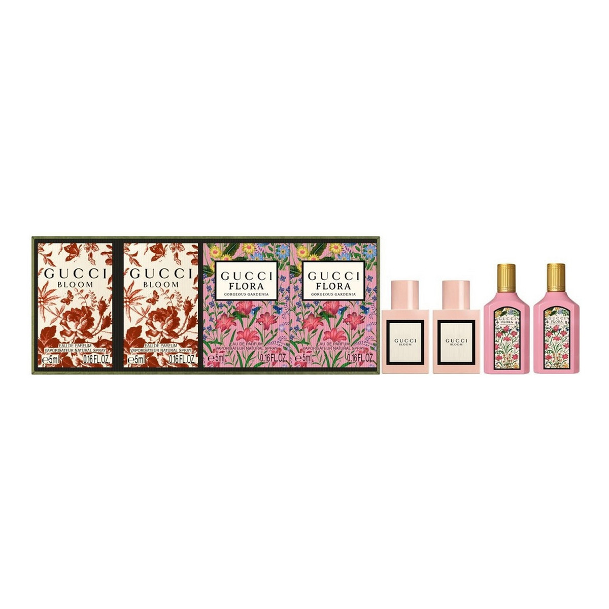 Gucci Garden Collection Zestaw bloom woda perfumowana 2x5ml + flora gorgeous gardenia woda perfumowana 2x5ml