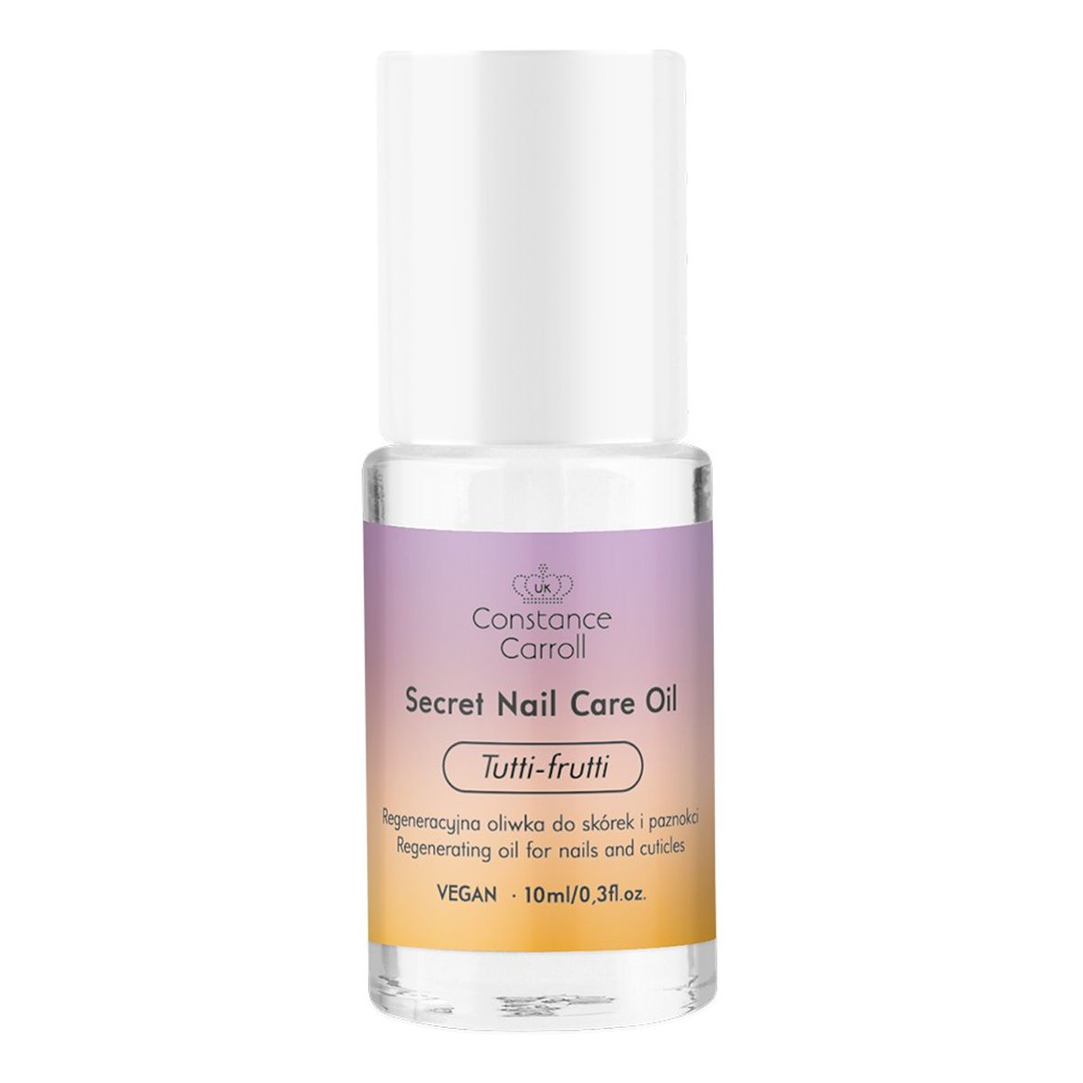 Constance Carroll Secret Nail Care Oil Regeneracyjna Oliwka do skórek i paznokci - Tutti Frutti 10ml