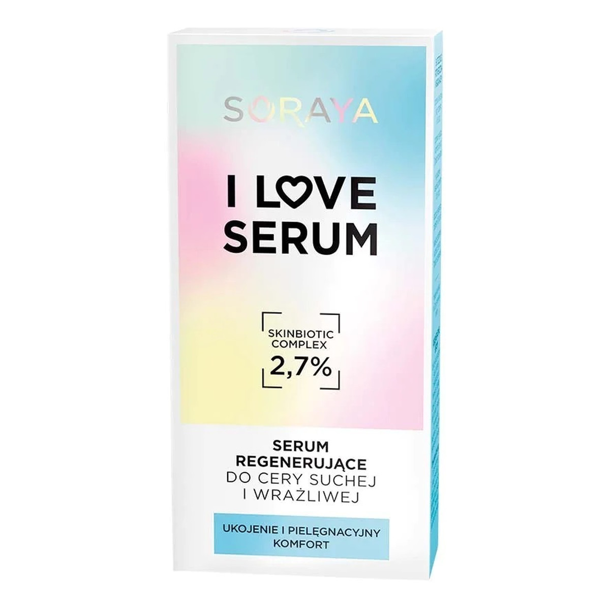 Soraya I Love Serum Serum regenerujące do cery suchej i wrażliwej 30ml
