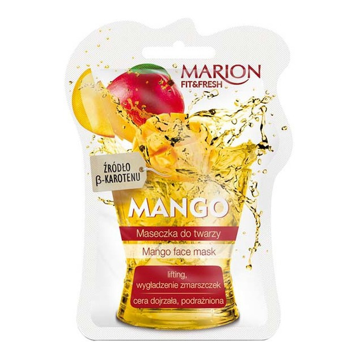 Marion Fit & Fresh Maseczka do twarzy Mango 7ml