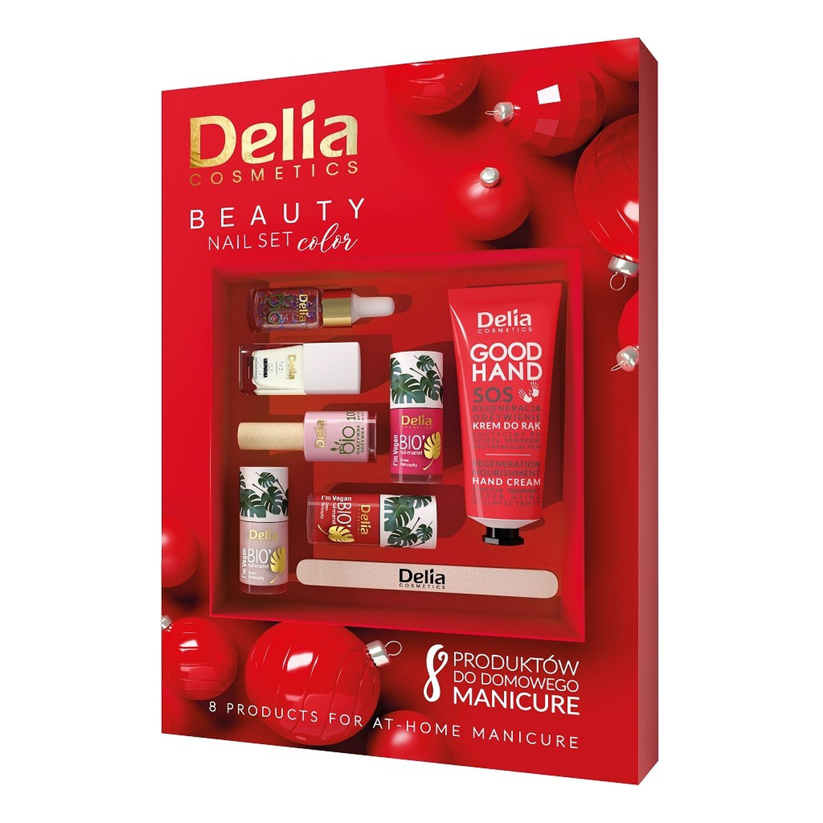 Delia Nail Set Color Kalendarz adwentowy Komplet do manicure