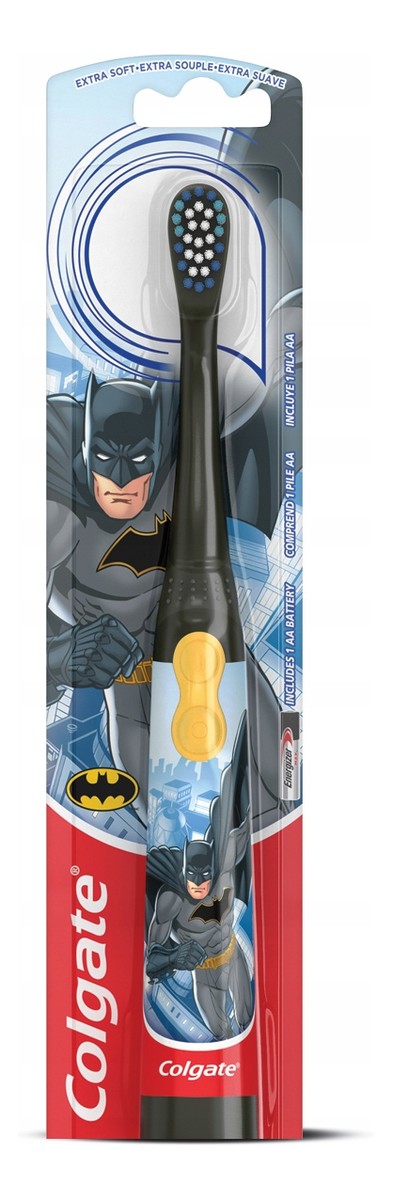 Szczoteczka elektryczna dla dzieci Motion Batman - bardzo miękka