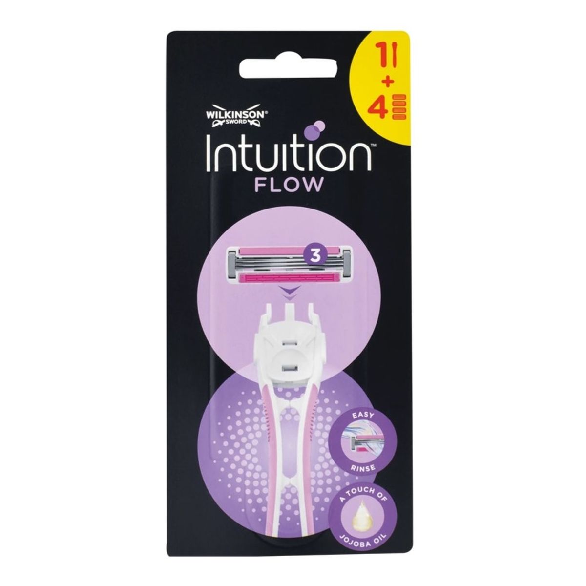 Wilkinson Intuition flow maszynka do golenia dla kobiet i 4 wkłady