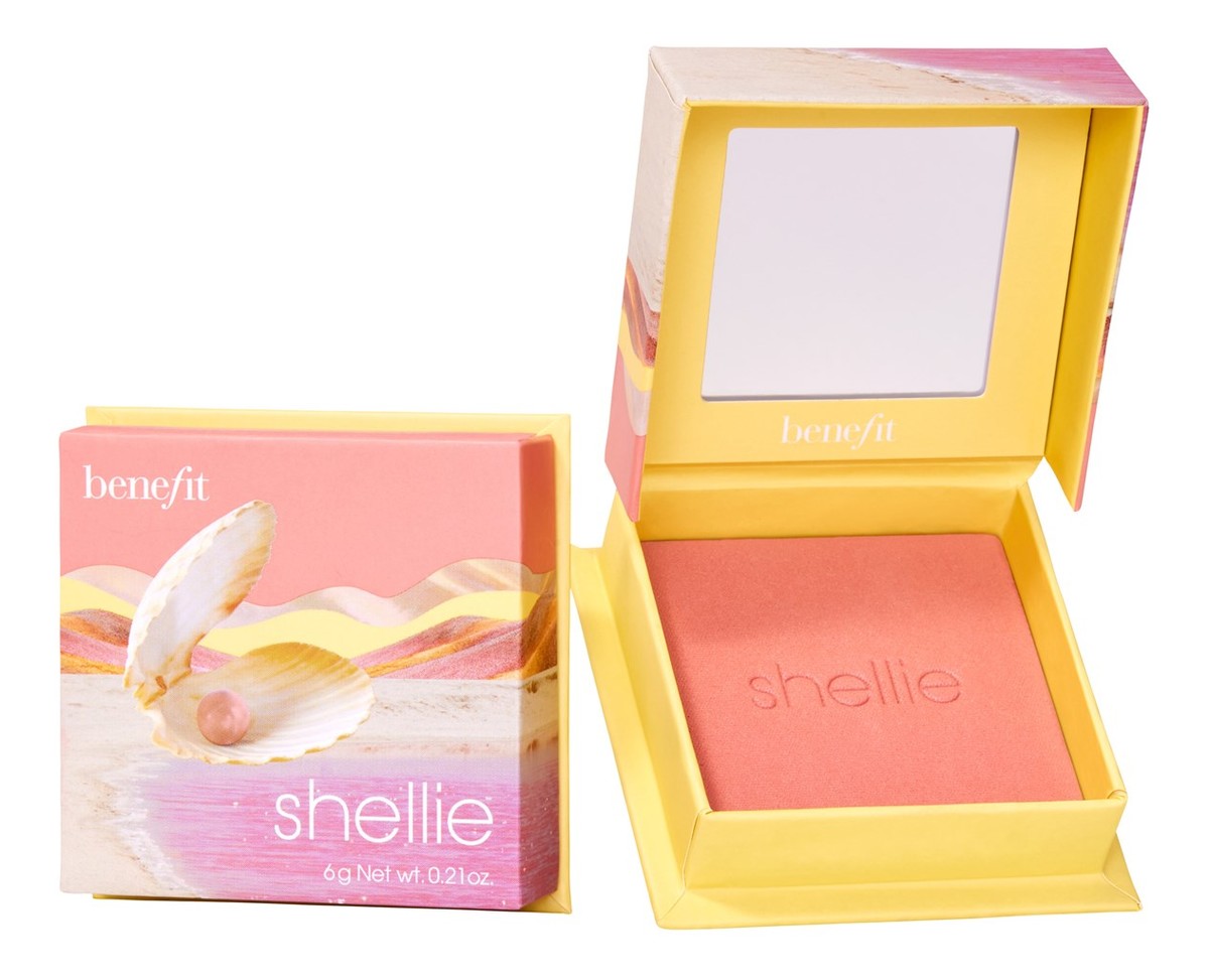 Shellie Warm-Seashell Pink Blush miękki róż w pudrze