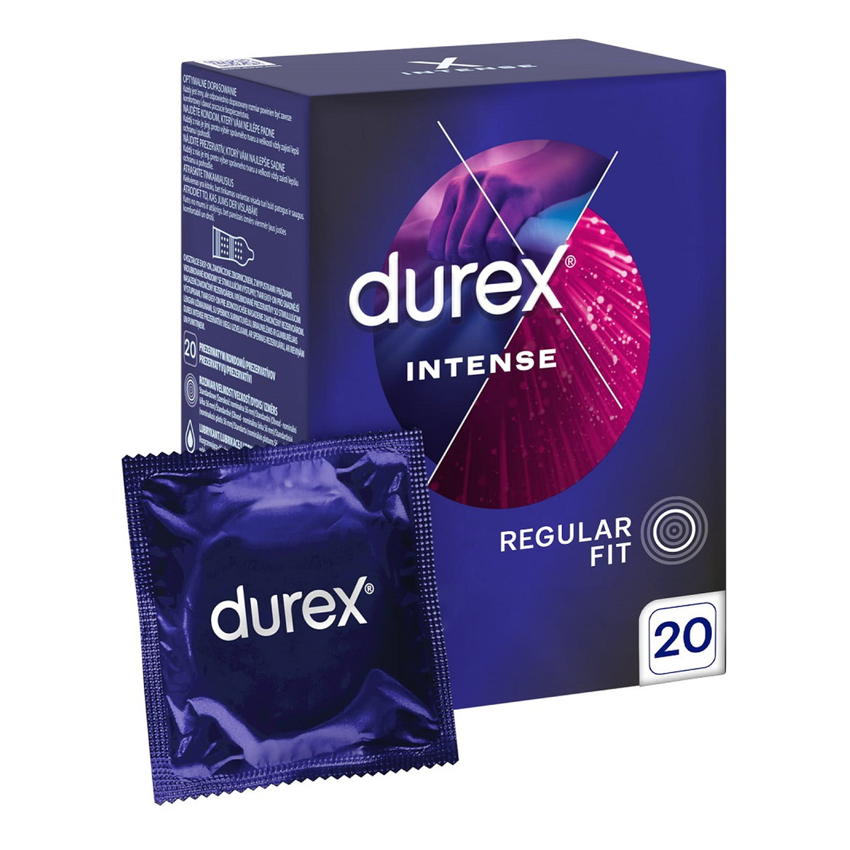 Durex Intense prezerwatywy stymulujące 20szt