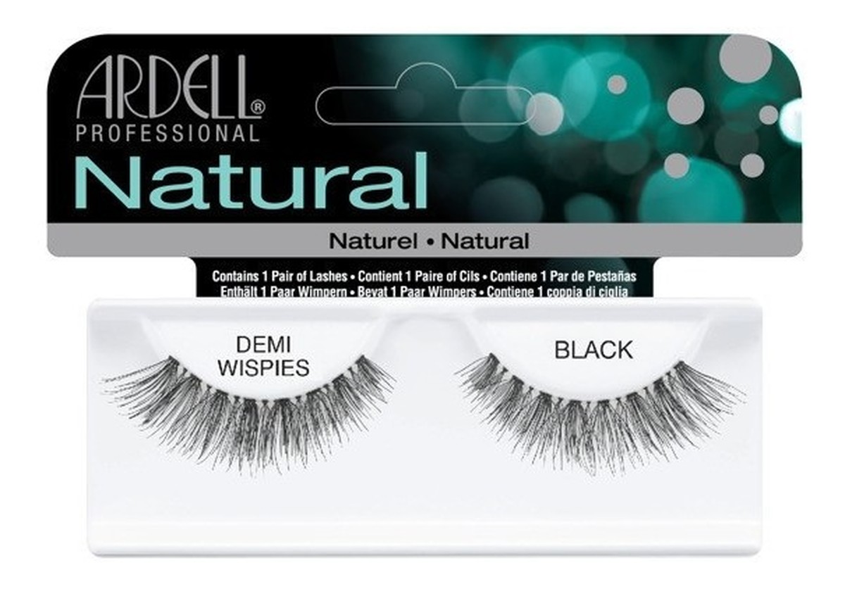Demi wispies sztuczne rzęsy Black
