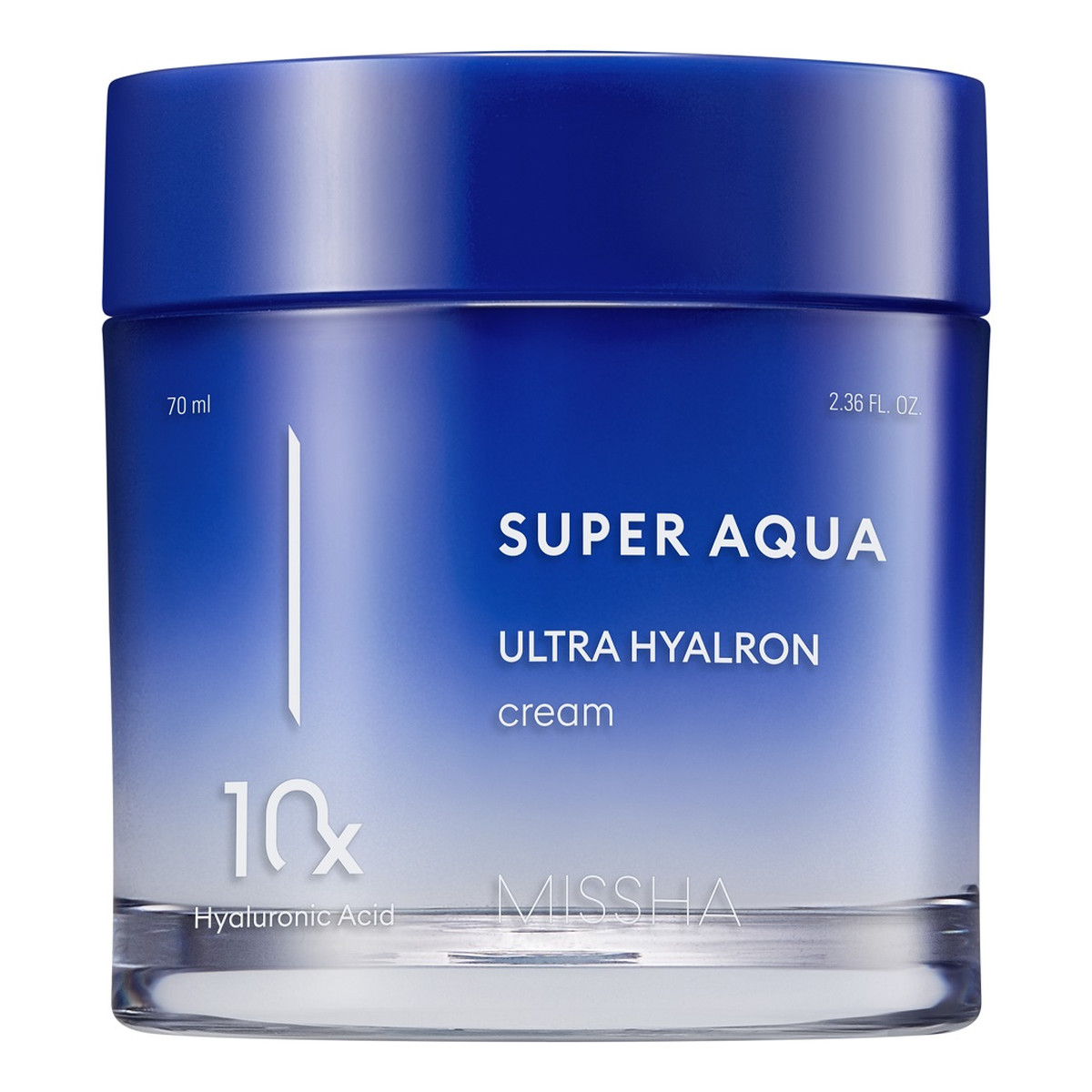 Missha Super Aqua Ultra Hyalron Cream nawilżający krem z kwasem hialuronowym 70ml