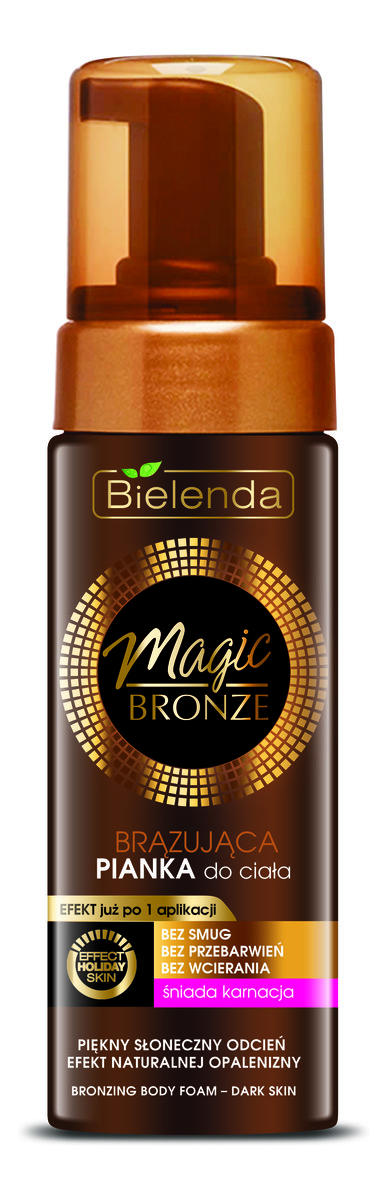 Brązująca Pianka Do Ciała Ciemna Karnacja