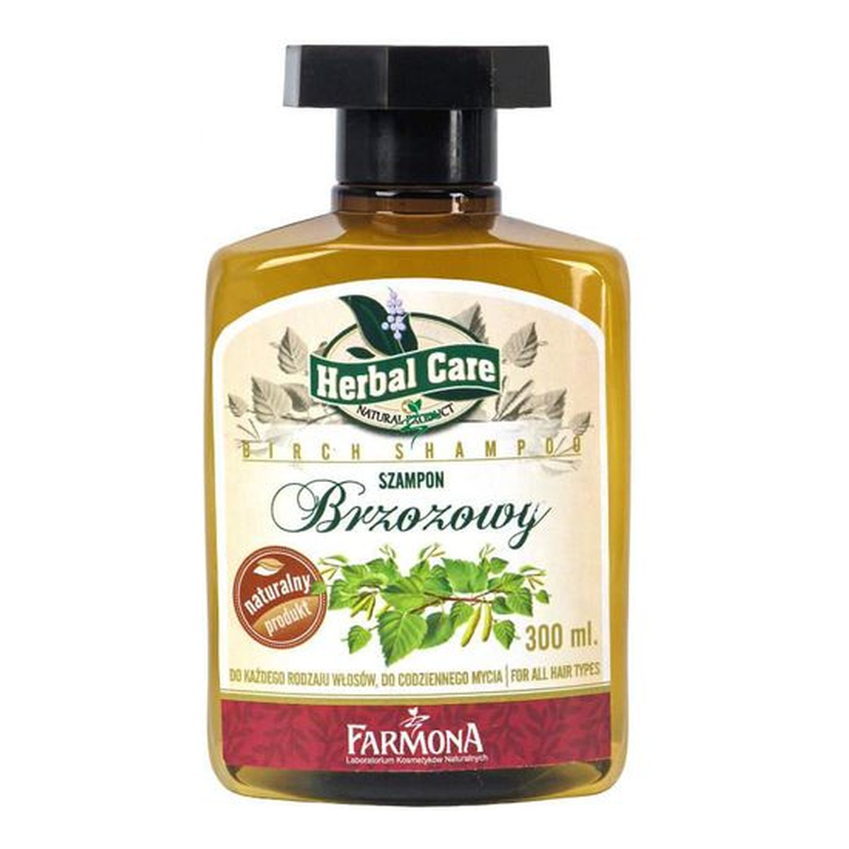 Farmona Herbal Care Szampon Brzozowy Objętość i Elastyczność 300ml