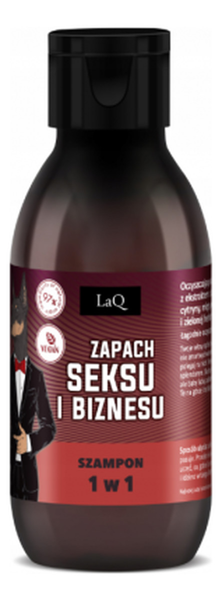 Zapach Seksu i Biznesu przeciwłupieżowy szampon do włosów 1w1