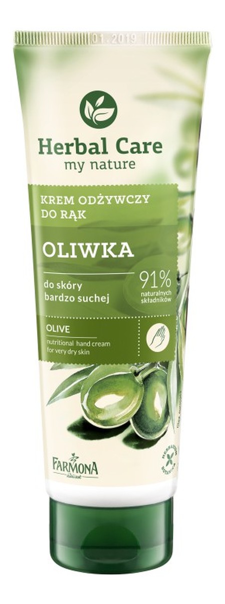 Krem Odżywczy Do Rąk i Paznokci Oliwka