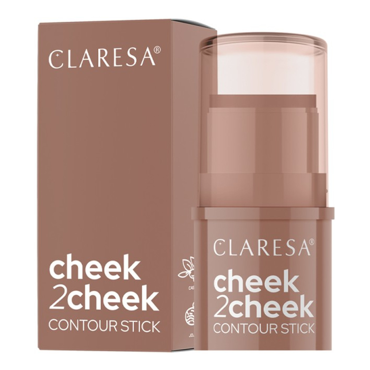 Claresa Cheek 2 Cheek Kremowy Bronzer w Sztyfcie Stick 6g