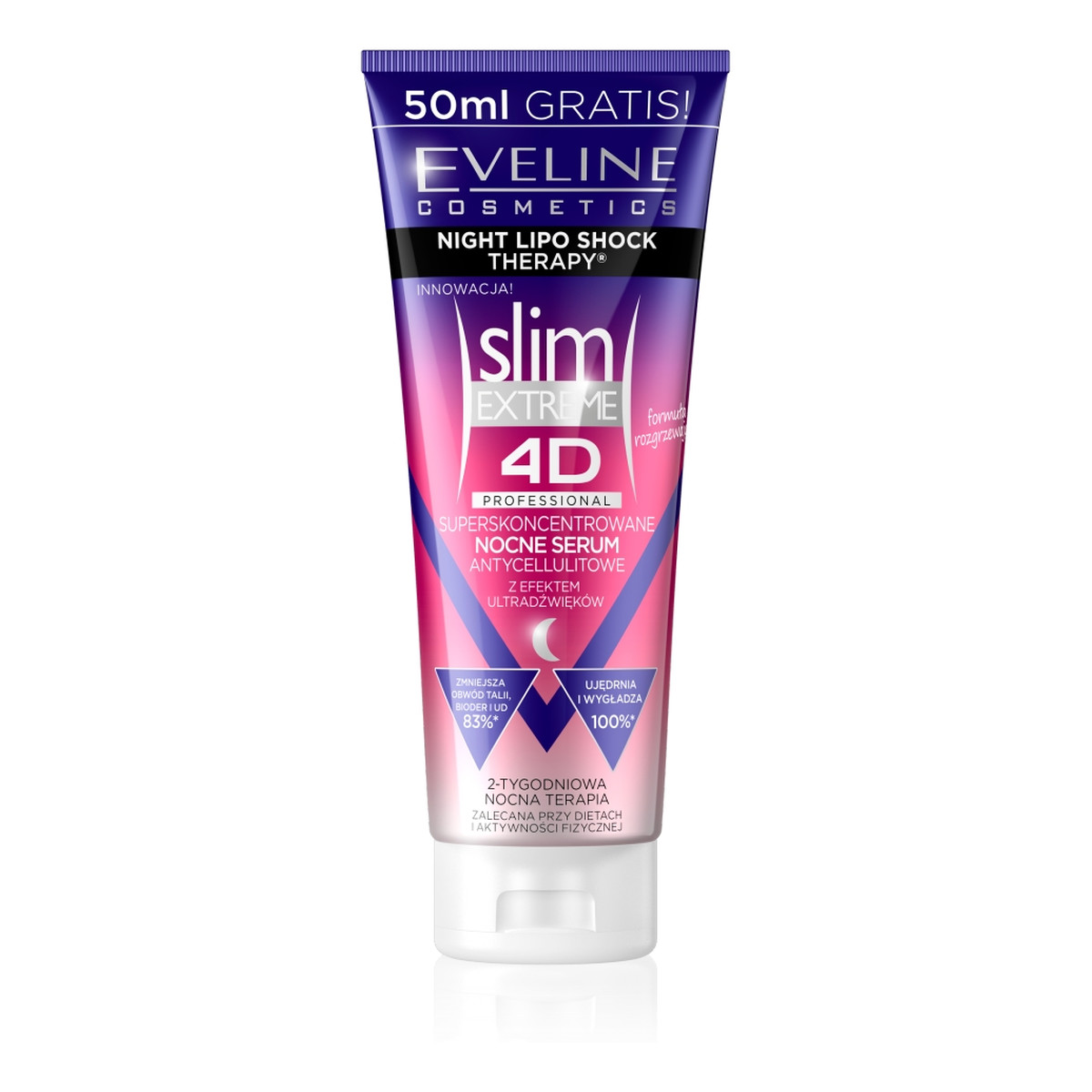 Eveline Slim Extreme 4D Superskoncentrowane Nocne Serum Antycellulitowe 250ml
