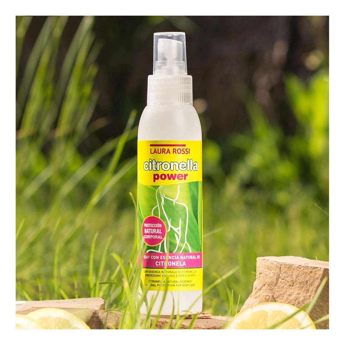 La Casa De Los Aromas Citronella Power Mgiełka do ciała o zapachu Trawy Cytrynowej 125ml