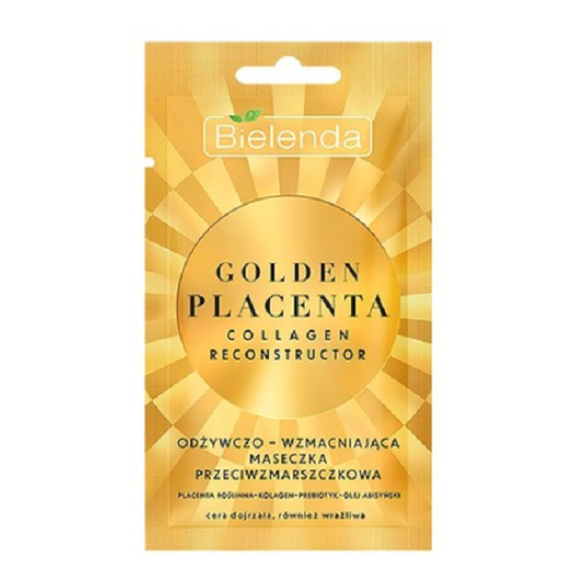 Bielenda Golden Placenta Odżywczo - Wzmacniająca Maseczka przeciwzmarszczkowa 8ml