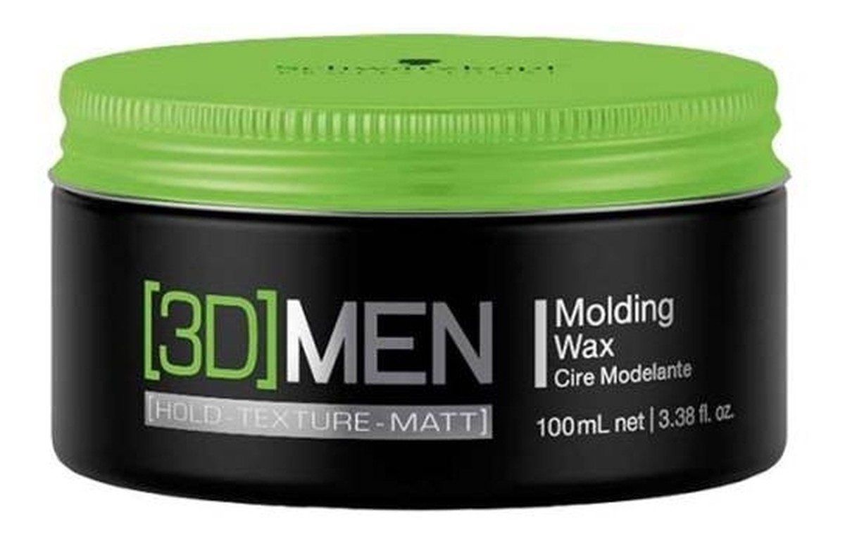 3D Men Molding Wax Wosk Do Układania Włosów